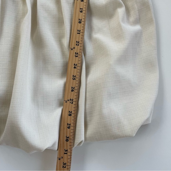 Commense Cream Oat Sacred Dream Skater Pleated Mini Dress Size Small, NWOT! - Picture 10 of 10